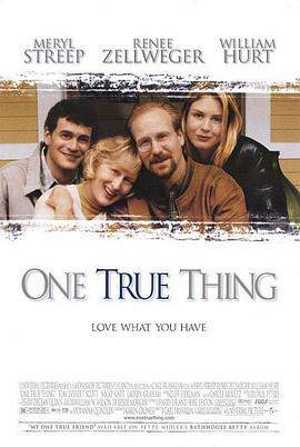 《親情無價 One True Thing》
